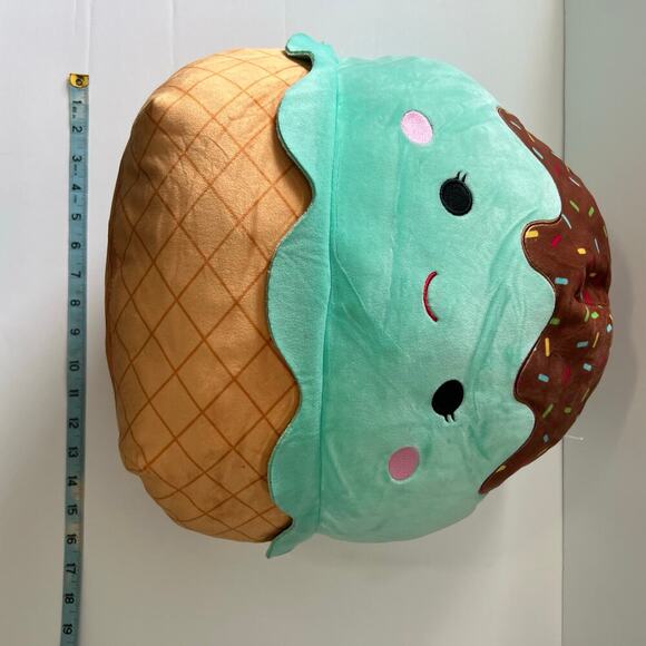 Squishmallows New with Tags Maya Mint Ice Cream - Picture 9 of 11